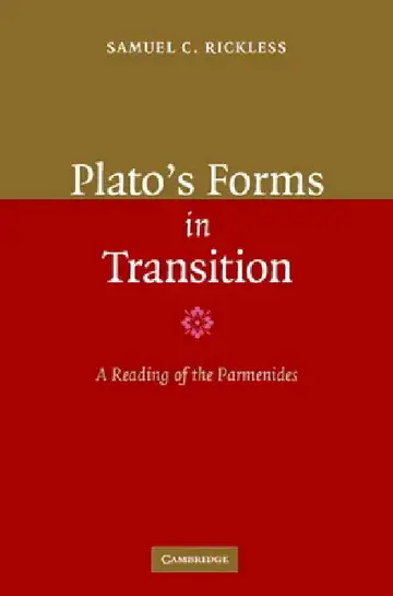 Cover of Plato's Forms in Transition