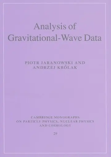 Cover of Analysis of Gravitation Wave Data