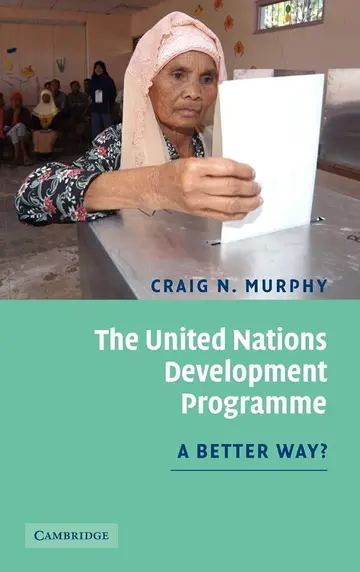 Cover of The United Nations Development Programme