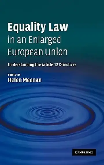 Cover of Equality Law in an Enlarged European Union