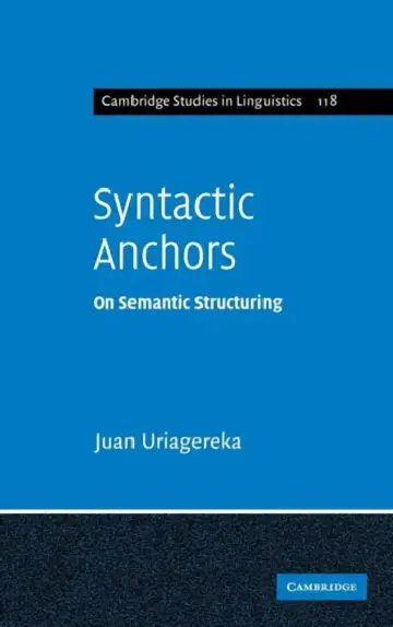 Cover of Syntactic Anchors