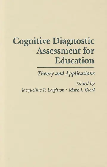 Cover of Cognitive Diagnostic Assessment for Education