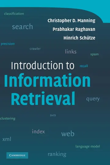 Cover of Introduction to Information Retrieval