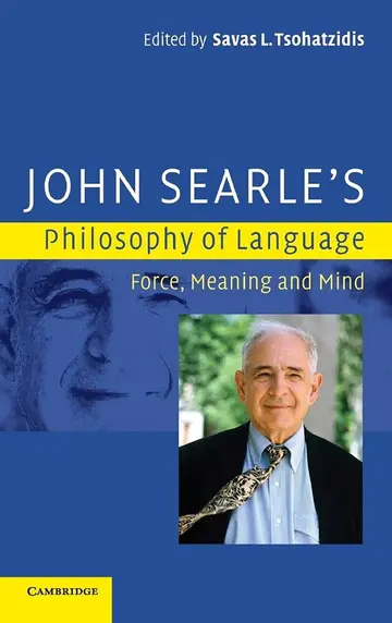 Cover of John Searle's Philosophy of Language
