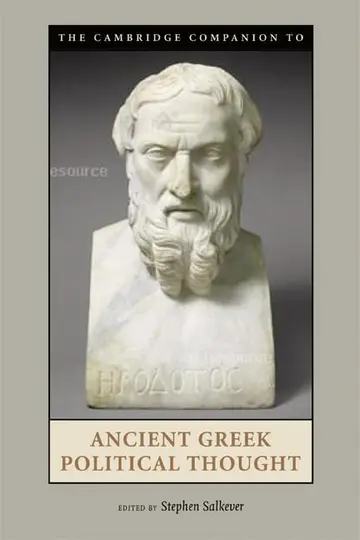 Cover of The Cambridge Companion to Ancient Greek Political Thought