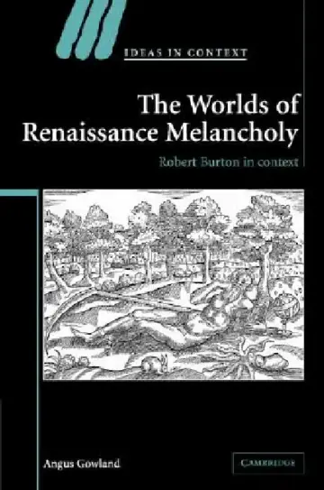 Cover of The Worlds of Renaissance Melancholy