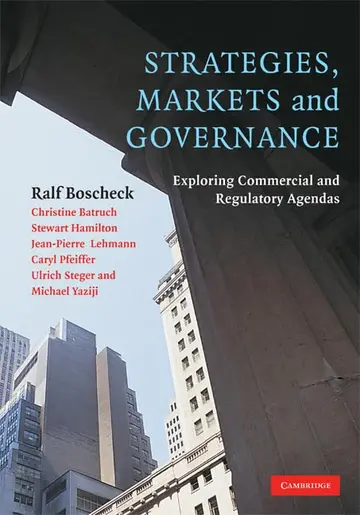 Cover of Strategies, Markets and Governance