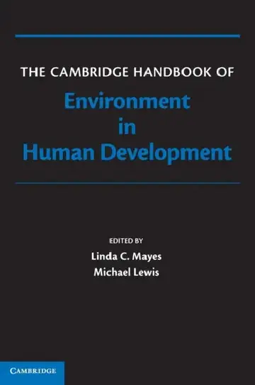 Cover of The Cambridge Handbook of Environment in Human Development