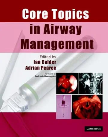 Cover of Core Topics in Airway Management