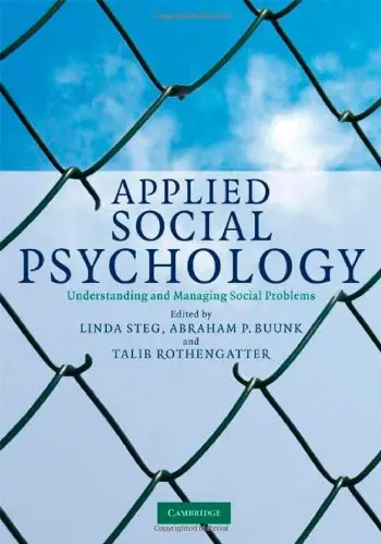 Cover of Applied Social Psychology