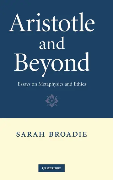 Cover of Aristotle and Beyond