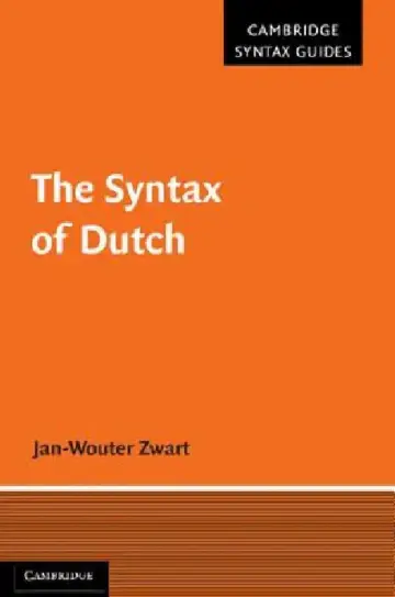 Cover of The Syntax of Dutch