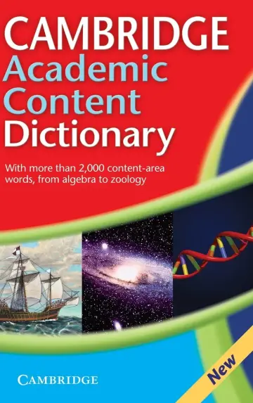 Cover of Cambridge Academic Content Dictionary