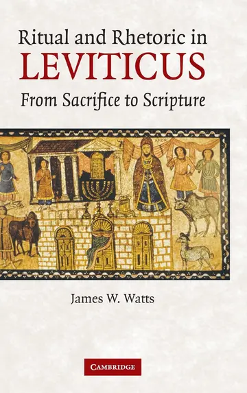 Cover of Ritual and Rhetoric in Leviticus