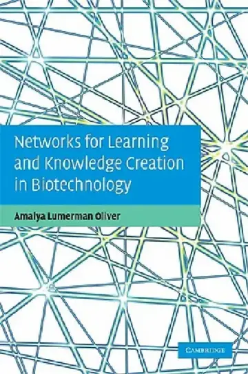Cover of Networks for Learning and Knowledge Creation in Biotechnology