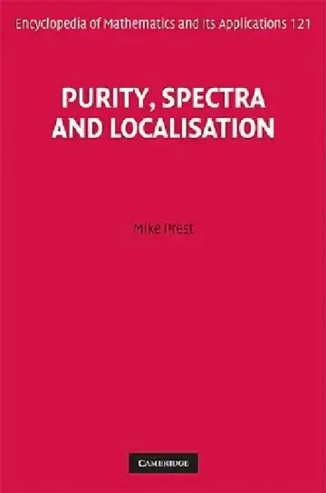 Cover of Purity, Spectra and Localisation