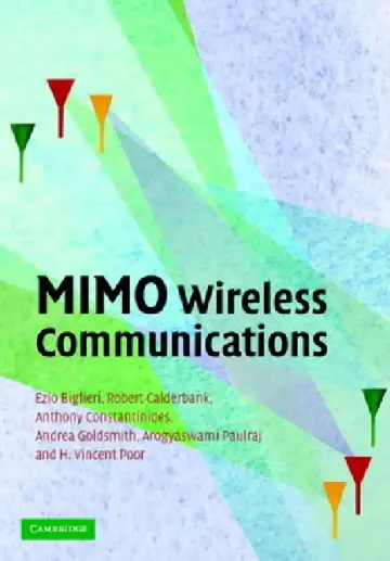 Cover of MIMO Wireless Communications