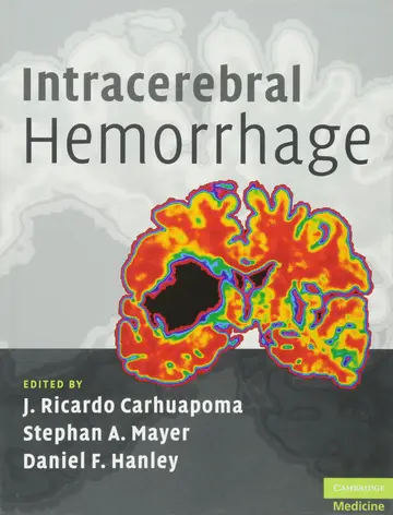 Cover of Intracerebral Hemorrhage
