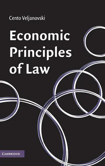 Cover of Economic Principles of Law