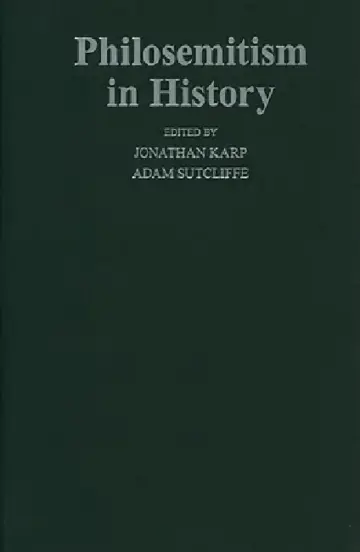 Cover of Philosemitism in History