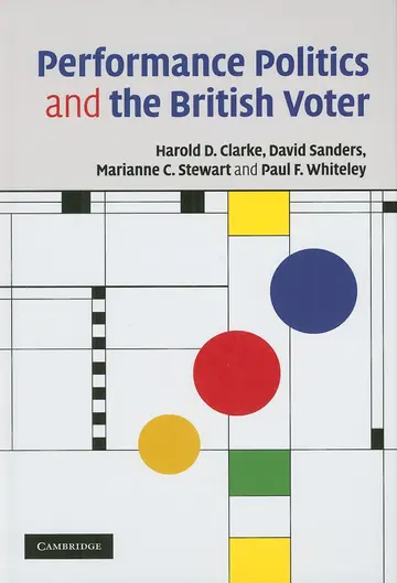 Cover of Performance Politics and the British Voter