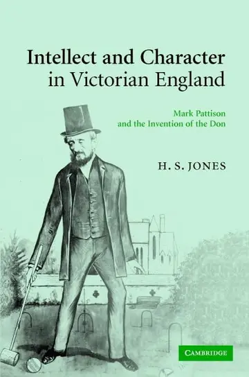 Cover of Intellect and Character in Victorian England