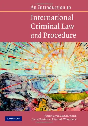 Cover of An Introduction to International Criminal Law and Procedure