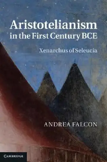 Cover of Aristotelianism in the First Century BCE