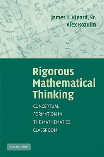 Cover of Rigorous Mathematical Thinking
