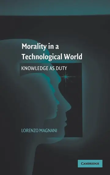 Cover of Morality in a Technological World
