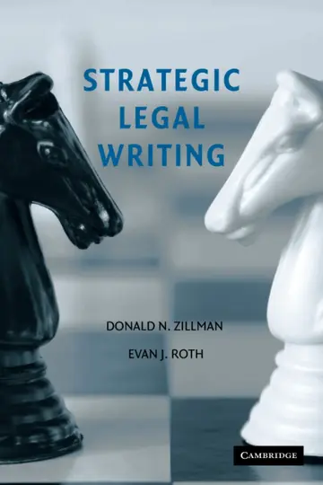 Cover of Strategic Legal Writing