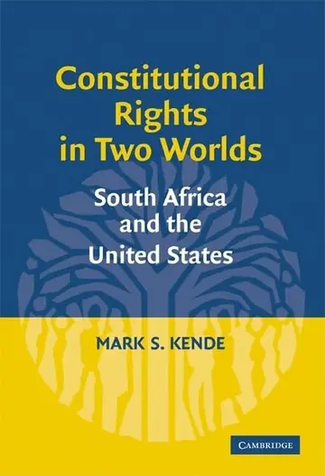 Cover of Constitutional Rights in Two Worlds