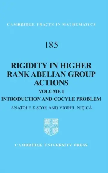 Cover of Rigidity in Higher Rank Abelian Group Actions