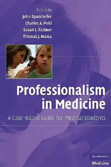 Cover of Professionalism in Medicine