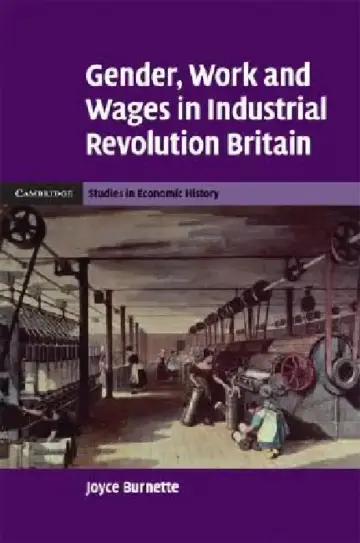 Cover of Gender, Work and Wages in Industrial Revolution Britain