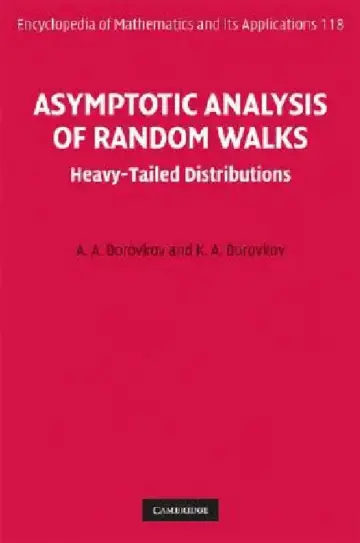 Cover of Asymptotic Analysis of Random Walks