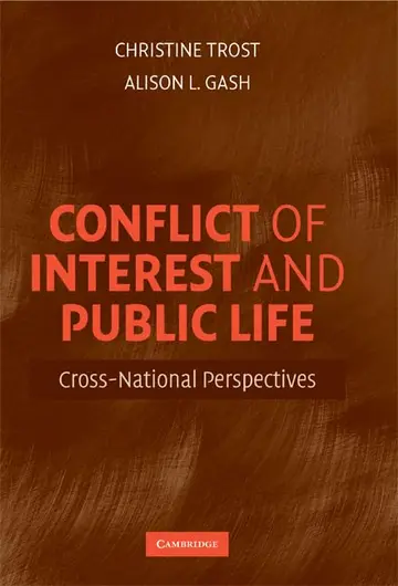 Cover of Conflict of Interest and Public Life