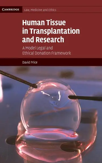 Cover of Human Tissue in Transplantation and Research