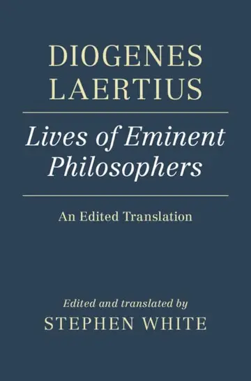 Cover of Diogenes Laertius