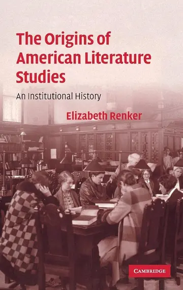 Cover of The Origins of American Literature Studies