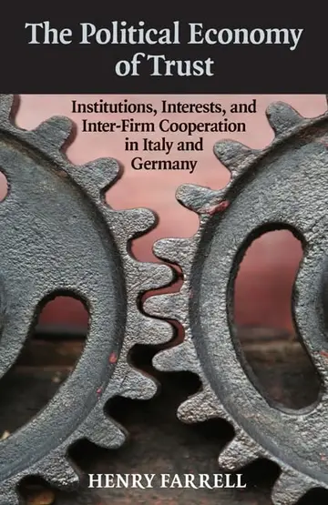 Cover of Political Economy of Trust