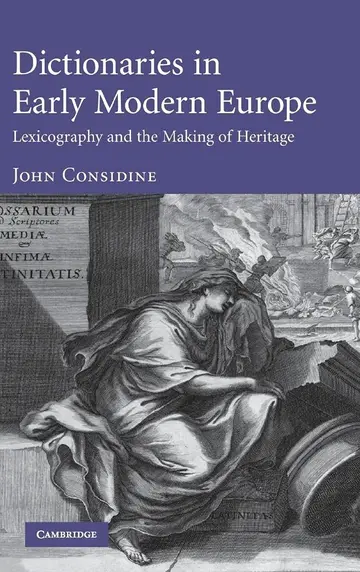 Cover of Dictionaries in Early Modern Europe