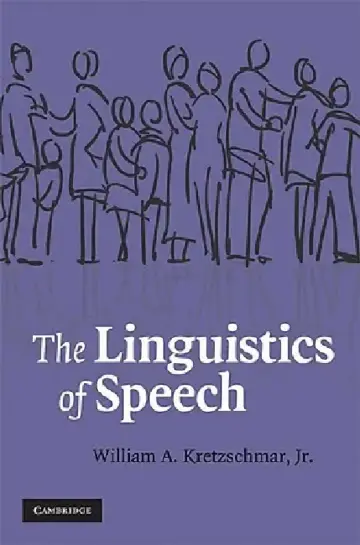 Cover of The Linguistics of Speech