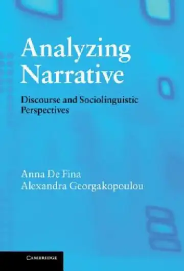 Cover of Analyzing Narrative