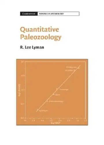 Cover of Quantitative Paleozoology