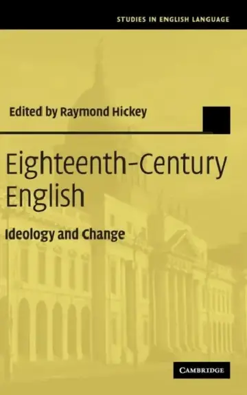 Cover of Eighteenth-Century English