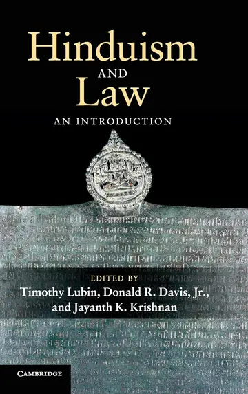 Cover of Hinduism and Law