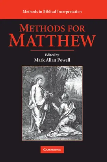 Cover of Methods for Matthew