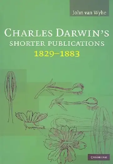 Cover of Charles Darwin's Shorter Publications, 1829-1883