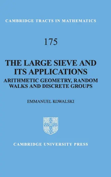 Cover of The Large Sieve and its Applications